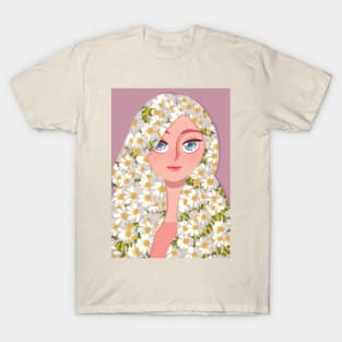 Daisy hair girl T-Shirt